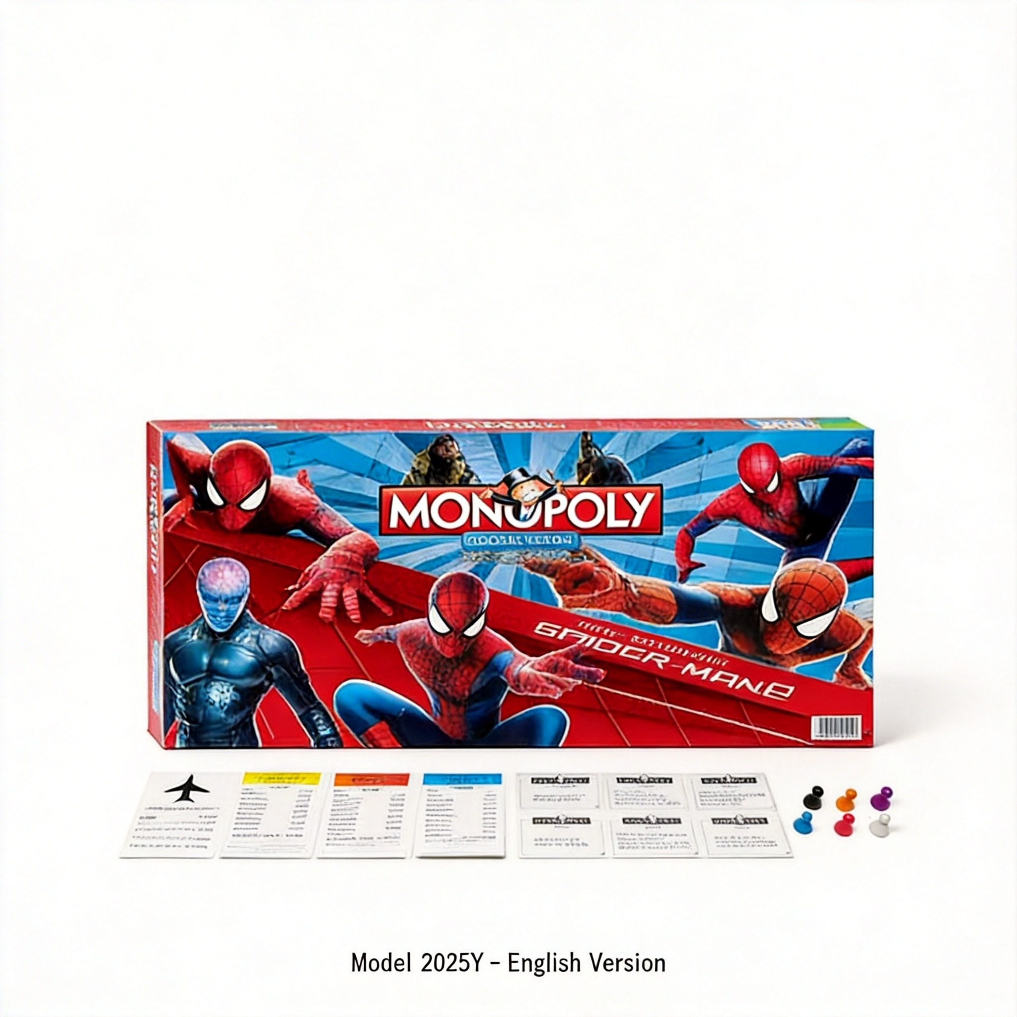 Hasbro Game Monopoly - Spider-Man Monopoly Board Game - Collector's