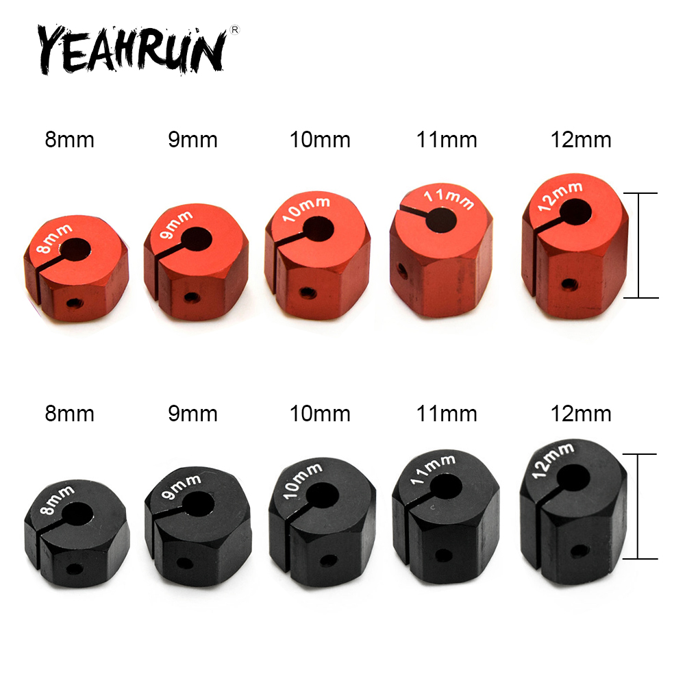 Tamiya Model Rc Car - YEAHRUN 4Pcs Aluminum 8/9/10/11/12mm Thickness 12mm