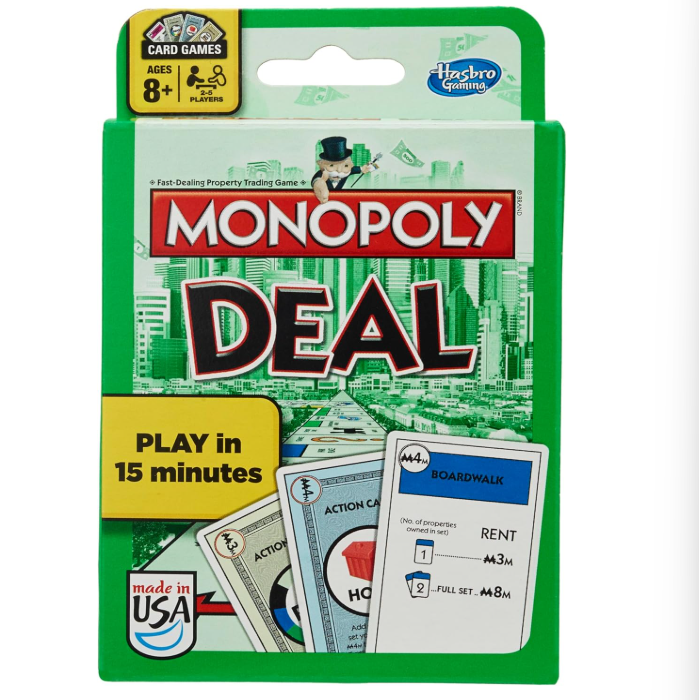 Hasbro Monopoly Deal Card Game - огляд і ціна Hasbro Game Monopoly