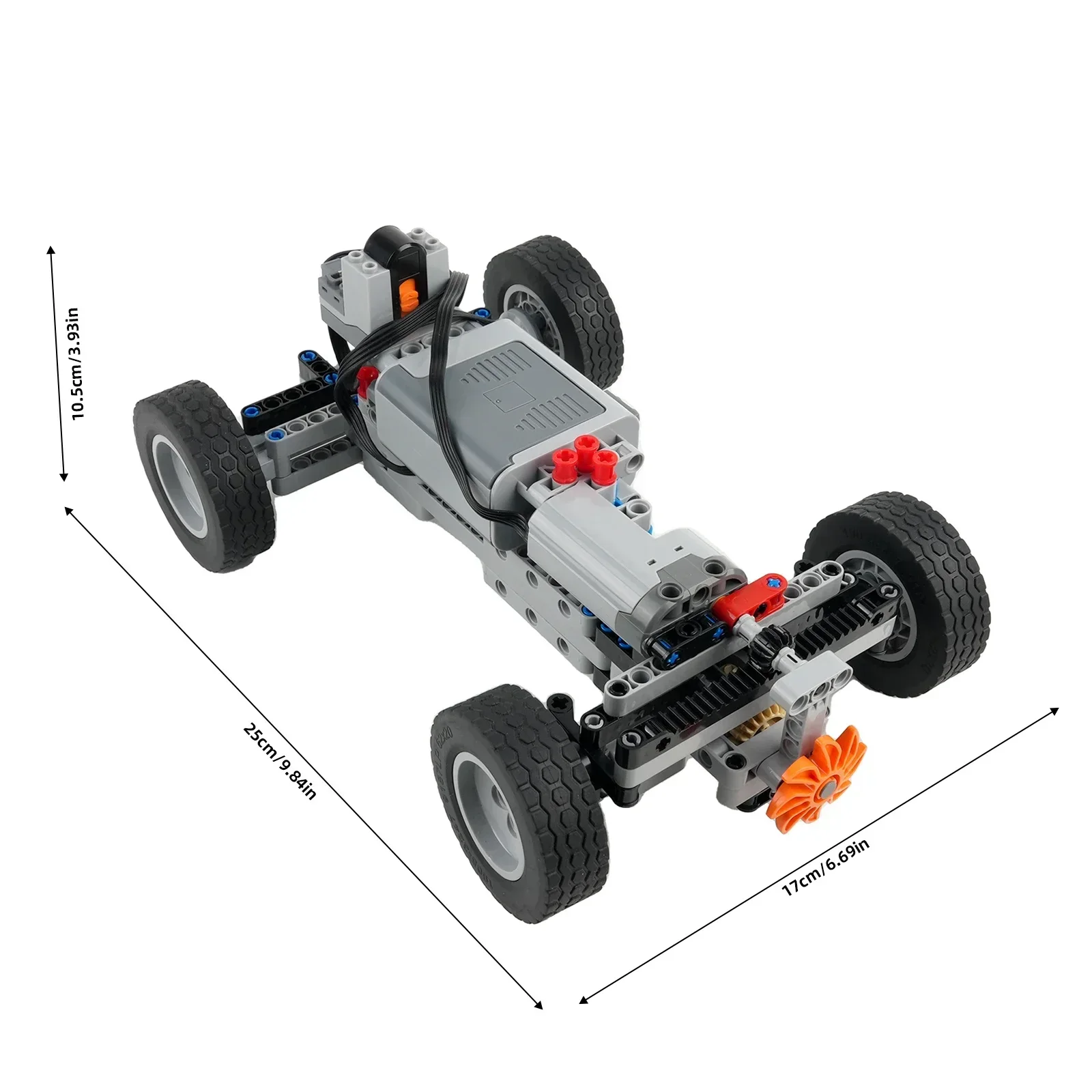 4WD RC Car Chassis Electric Se - огляд і ціна Lego Set Technic