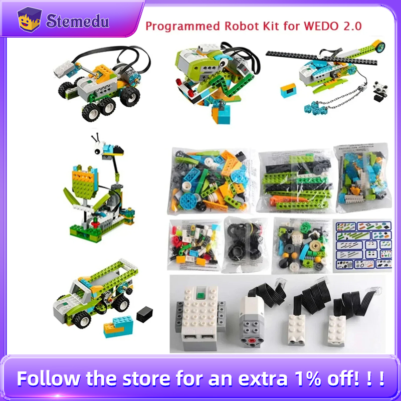 STEM We-do2.0 45300 Core Progr - огляд і ціна Lego Set Technic