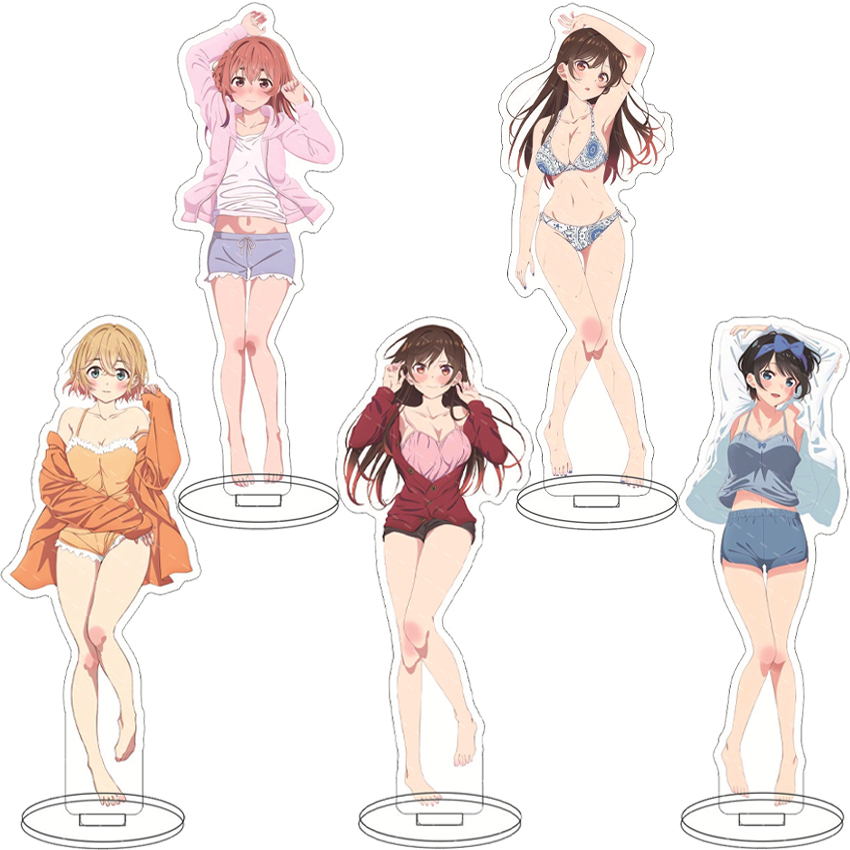 16CM Anime Figure Rent A Girlf - огляд і ціна Figma Stand Set