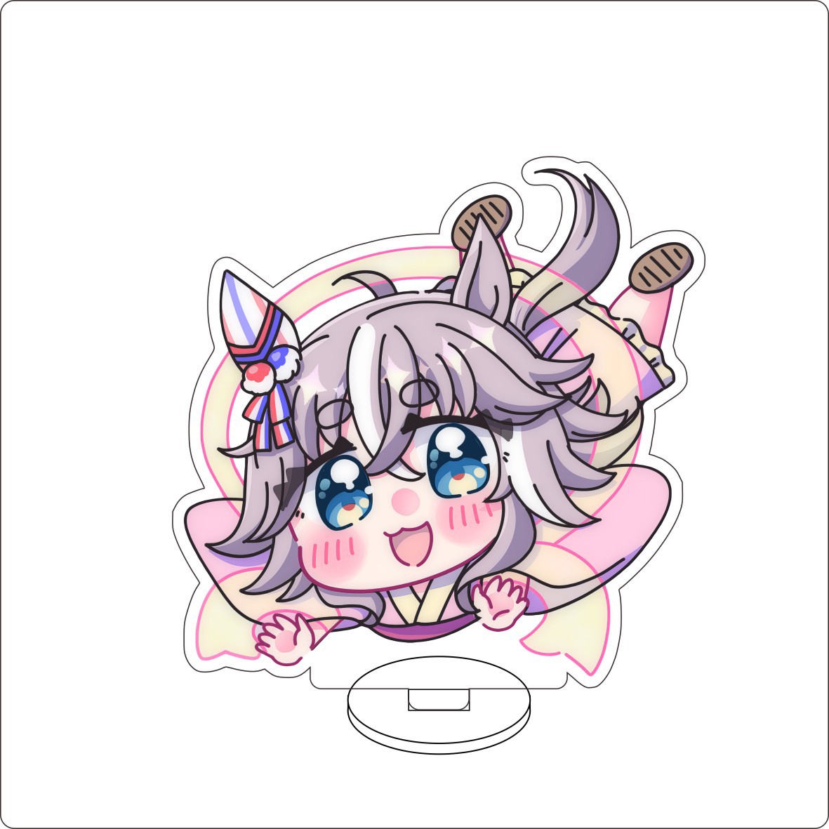 10CM Anime Uma Musume: Pretty  - огляд і ціна Figma Stand Set