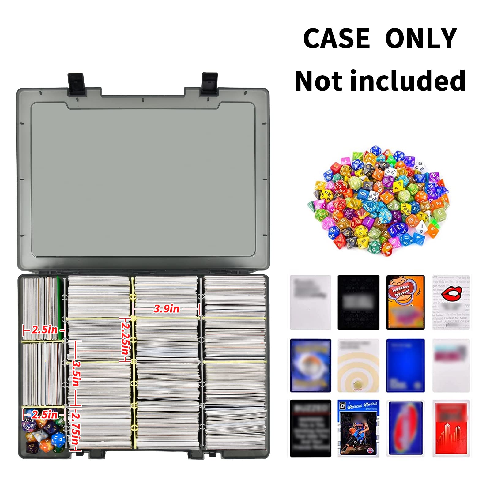 Clear Trading Card Storage Box - огляд і ціна Trading Card Binder