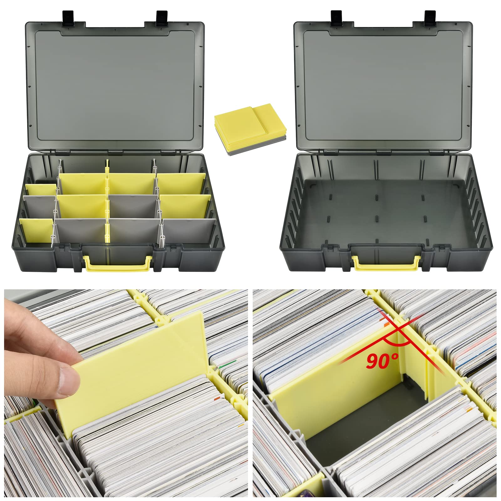 Clear Trading Card Storage Box - огляд і ціна Trading Card Binder
