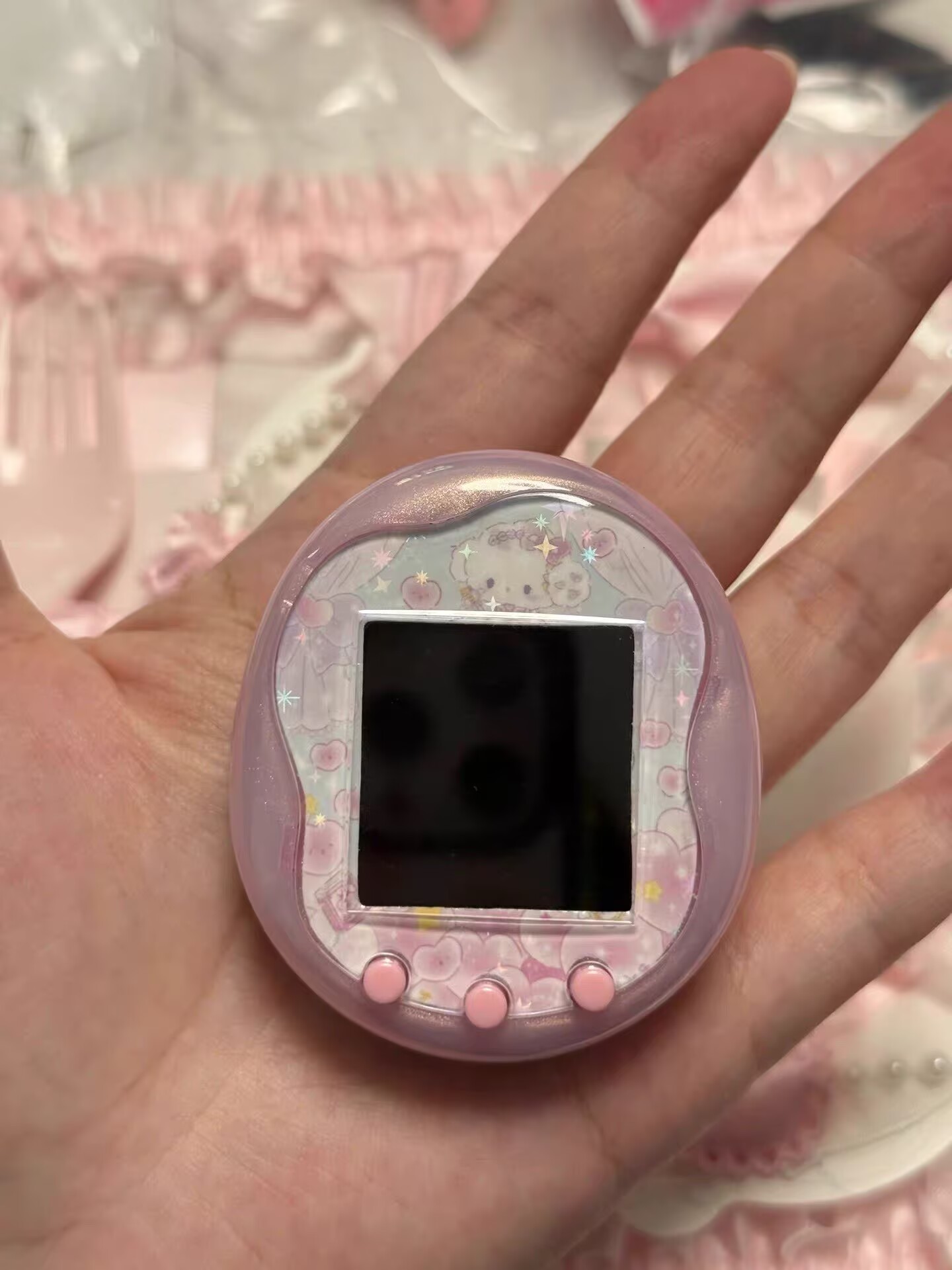 Bandai Tamagotchi Uni Clear Re - огляд і ціна Bandai Model Tamagotchi