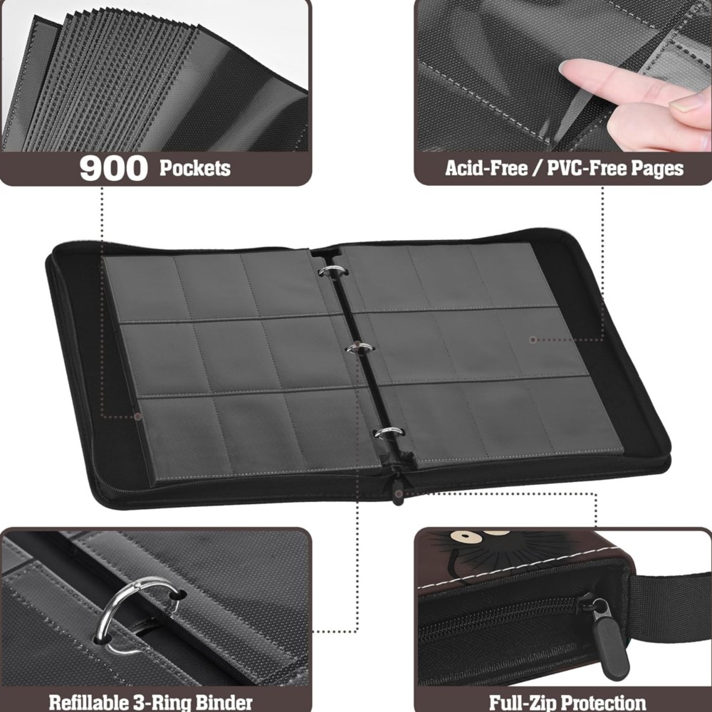 Card Binder 9 Pocket Double Si - огляд і ціна Trading Card Binder