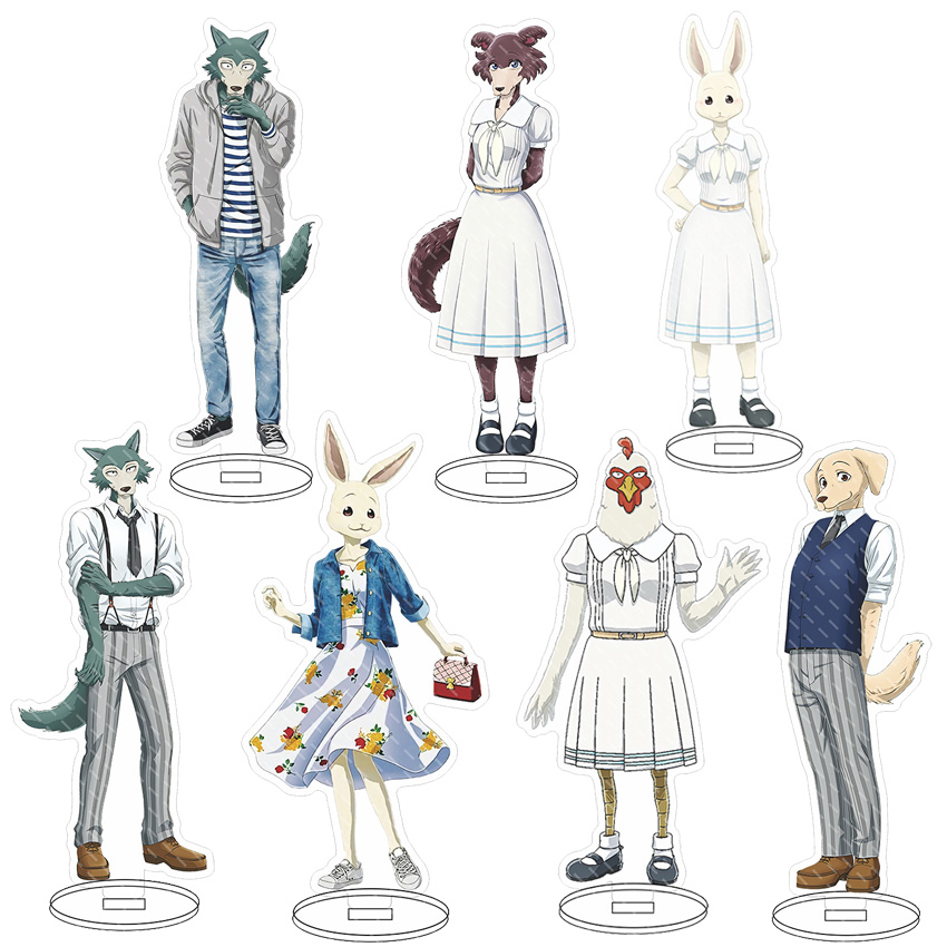16CM Anime BEASTARS Legoshi Lo - огляд і ціна Figma Stand Set