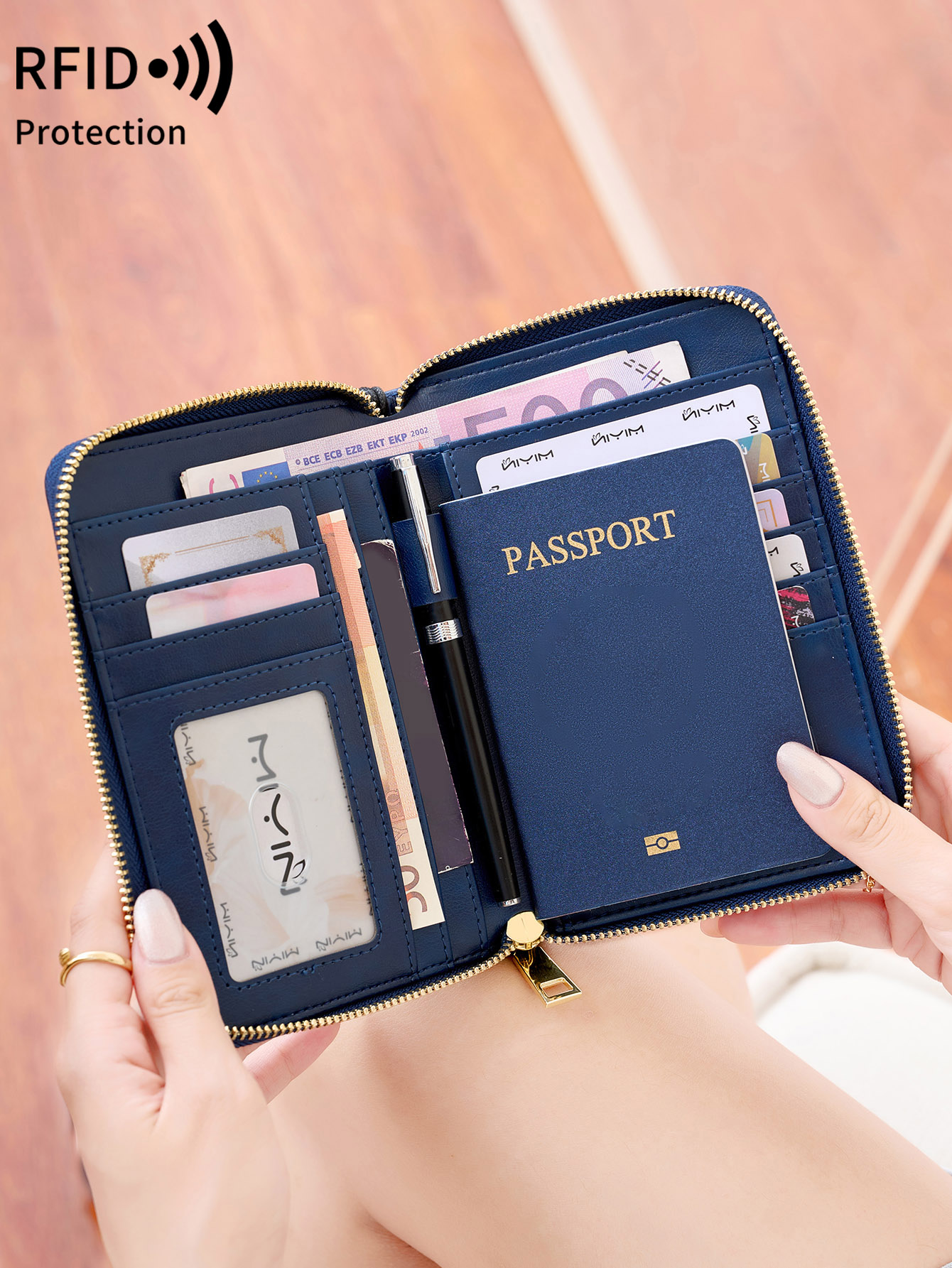 RFID Shielded Passport Holder  - огляд і ціна Card Top Loader