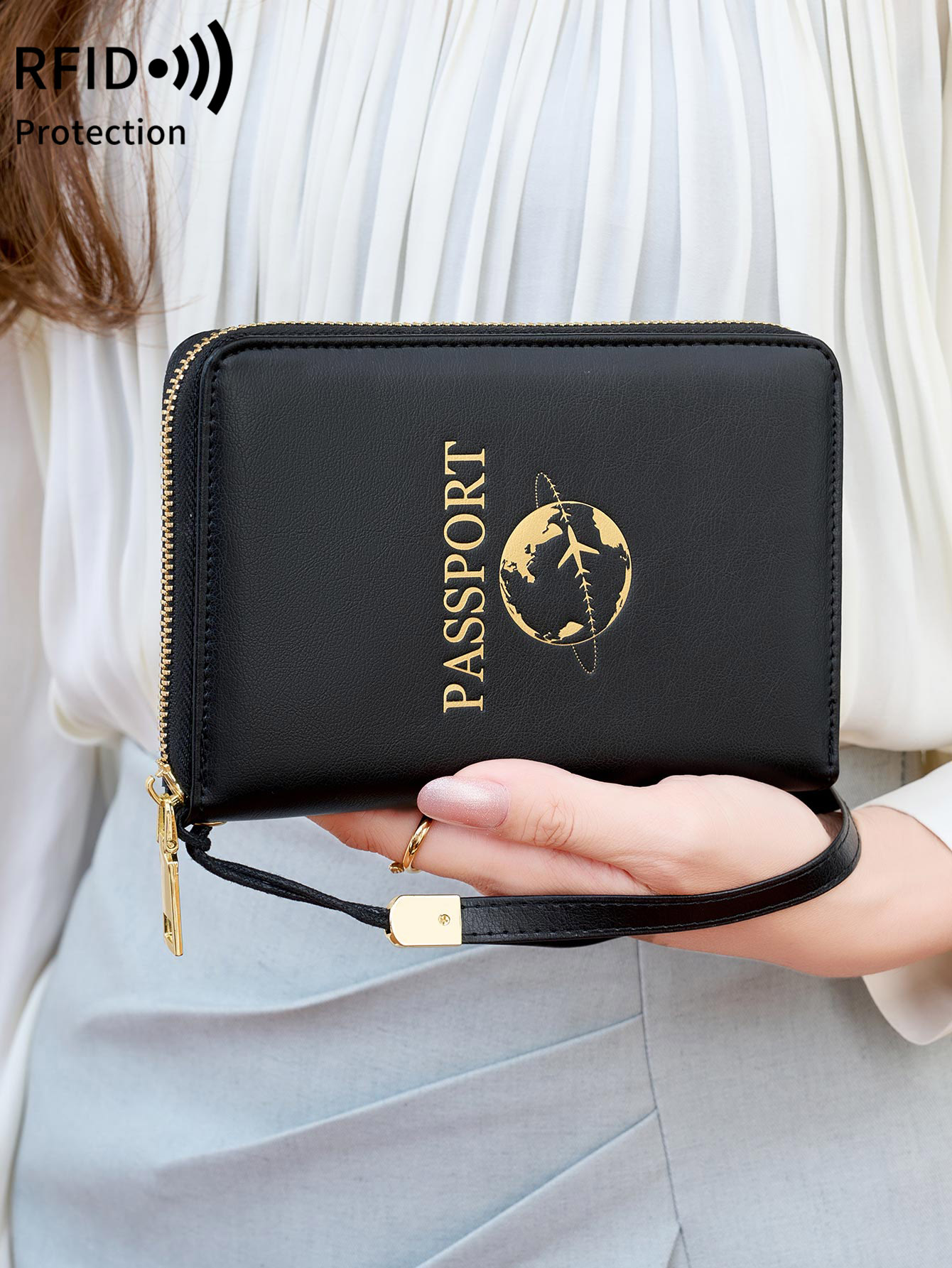 RFID Shielded Passport Holder  - огляд і ціна Card Top Loader