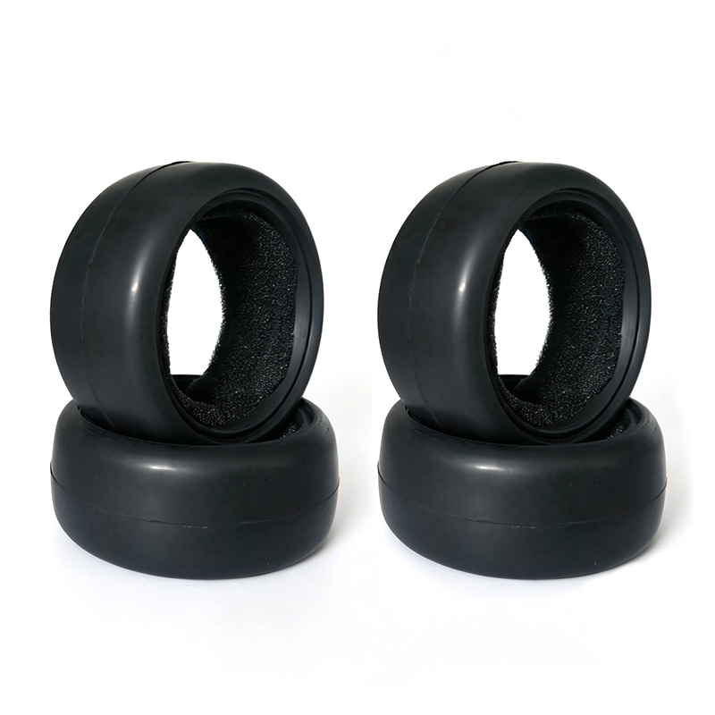 4pcs 65MM Rubber Tyre 1/10 Fla - огляд і ціна Tamiya Model Rc Car