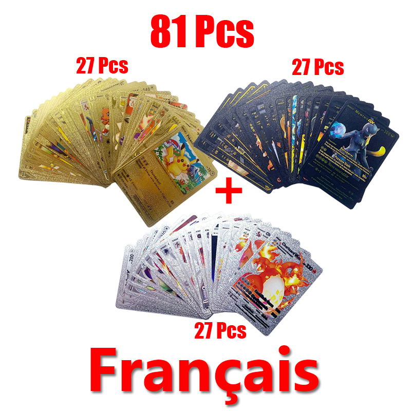81-15Pcs Pokemon Cards Gold Si - огляд і ціна Pokemon Binder Card