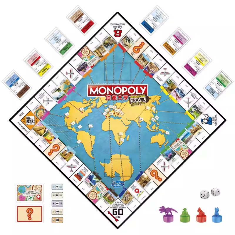 Hasbro Genuine Real Estate Tyc - огляд і ціна Hasbro Game Monopoly