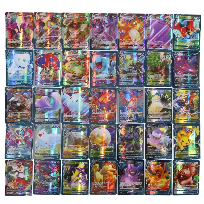 60/100Pcs English Pokemon Card - огляд і ціна Pokemon Binder Card